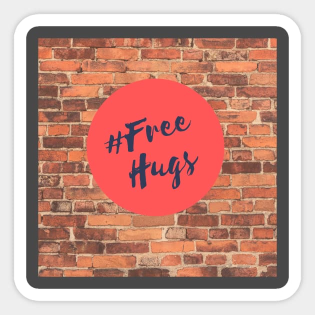 Free Hugs Sticker by Aziz